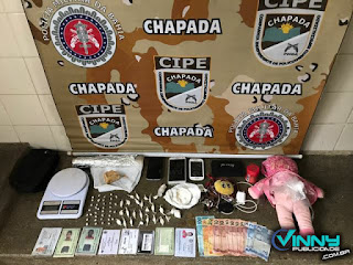 Cipe Chapada desarticula quadrilha de tráfico de drogas