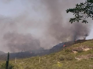 Foco de Incêndio na Chapada