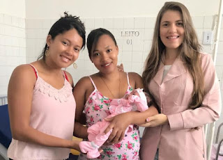 Primeiro bebê de 2019 em Itaetê é menina e nasceu de parto humanizado