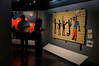 A exposição Jean-Michel Basquiat no CCBB-SP