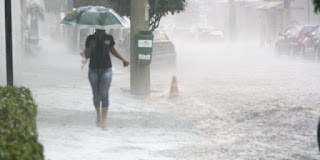Chuva forte no Brasil
