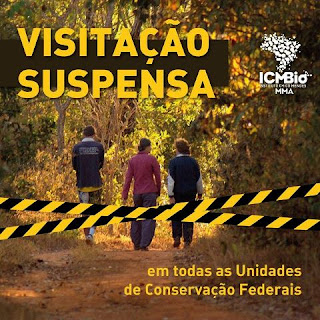 Brasil suspende visitação