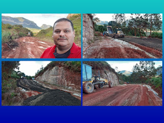 Recuperação de estrada em Ibicoara