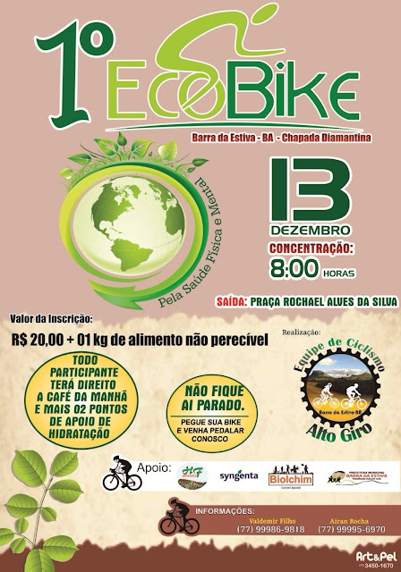 1º Eco Bike em Barra da Estiva