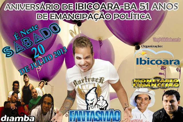 51 Anos de emancipação política Ibicoara "20 de Julho 2013"