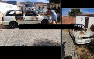 Criança coloca fogo no carro do pai acidentalmente no Sudoeste da Bahia