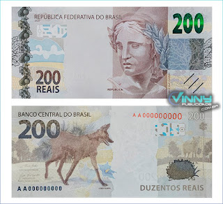 Banco Central lança nota de R$ 200, com imagem de um lobo-guará