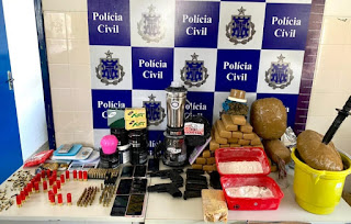 Polícia apreende mais de 20 kg de drogas em Irecê