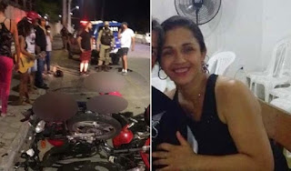 Mulher morre e três ficam feridos em colisão entre motos em Jacobina