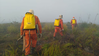 SSP reforça equipes de combate a incêndio em Arraial d'Ajuda