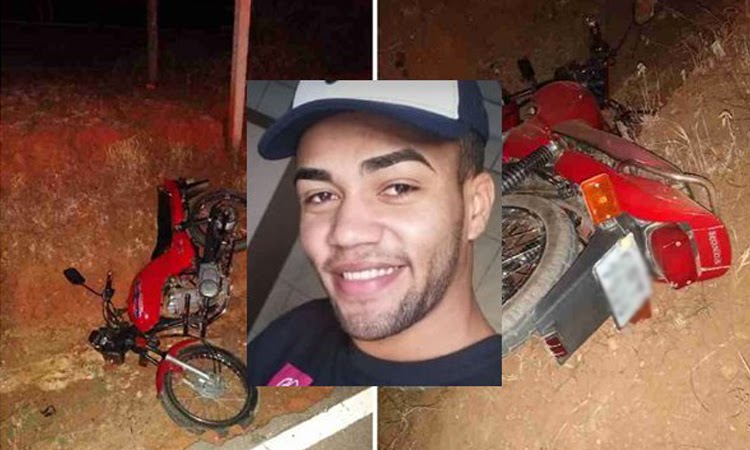 Jovem morre em acidente de moto na zona rural de Palmas de Monte Alto