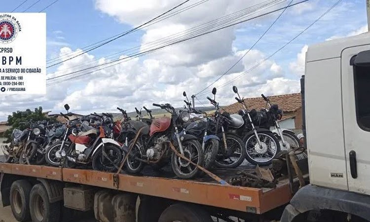 Operação apreende motocicletas com descargas que causam poluição sonora no Sudoeste da Bahia