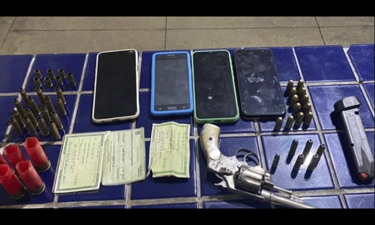 #Chapada:  Cipe Chapada apreende arma, munições e prende homem por porte ilegal em Ibicoara