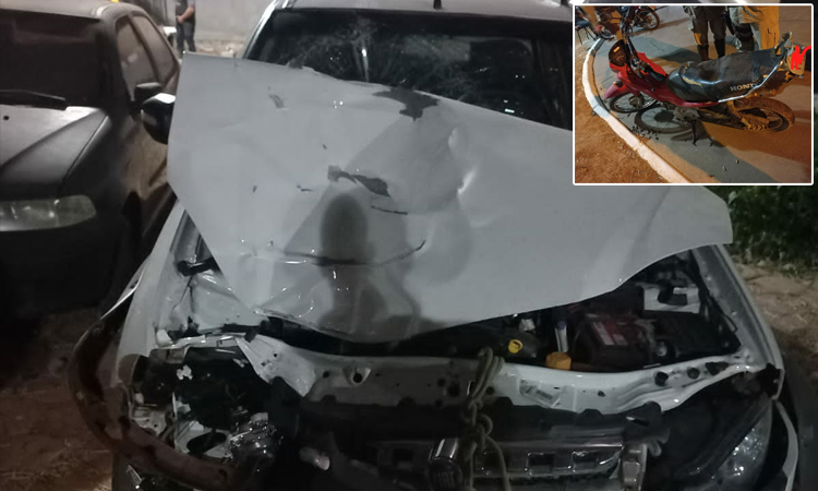 Motociclista morre após ser atingido por carro na BA-152, entre Paramirim e Livramento