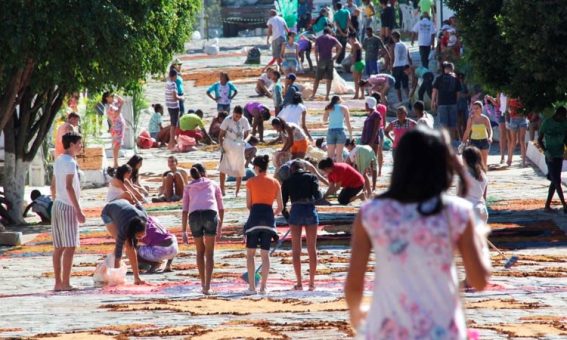 Interrompida desde 2019 por conta da pandemia, Rio de Contas volta a celebrar Corpus Christi