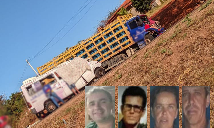 Quatro vítimas da tragédia na BR-030 são identificadas, em Lagoa Real