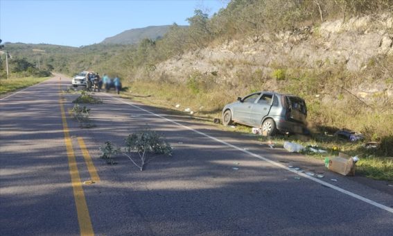 Três pessoas morrem e duas ficam feridas em grave acidente na BA-142, entre Ituaçu e Barra da Estiva