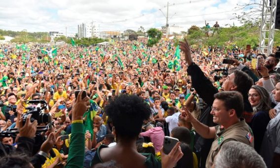 Jair Bolsonaro participa de Motociata e Comício em Vitória da Conquista