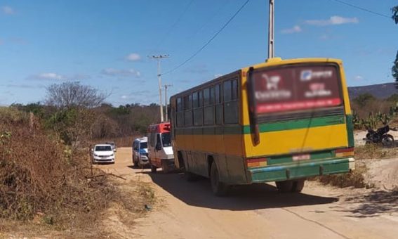 Motorista de transporte escolar é morto durante embarque de alunos na Chapada Diamantina