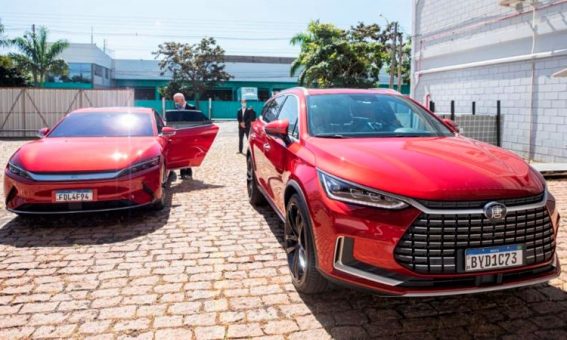 Maior fabricante de carros elétricos do mundo, BYD vai instalar três fábricas na Bahia