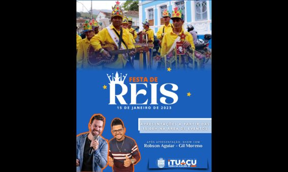 Festa de Reis será celebrada em Ituaçu na próxima domingo (15)