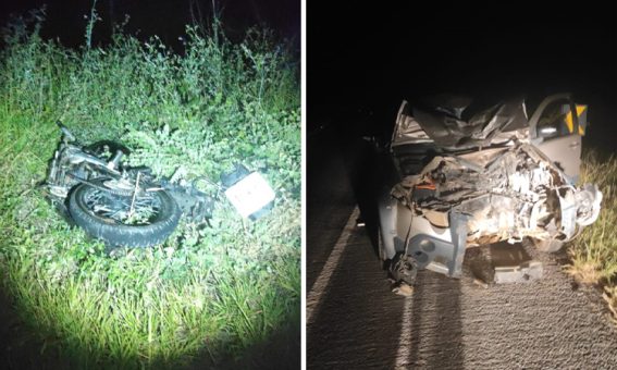 Casal morre após colisão entre carro e motocicleta na BA-262, em Anagé