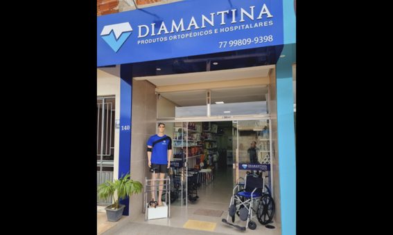 Diamantina Hospitalar oferece diversos produtos ortopédicos e hospitalares em Barra da Estiva