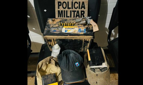 Polícia Militar prende homem por furto e apreende arma de fogo no Sudoeste da Bahia