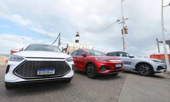 Bahia receberá primeira fábrica de carros elétricos da BYD nas Américas