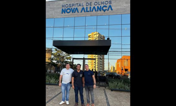 Phellipe Brito visita Hospital de Olhos em São Paulo e busca parcerias para a região