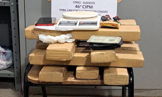 Polícia apreende grande quantidade de drogas na região da Chapada Diamantina