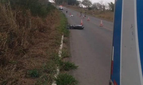 Homem de 29 anos morre em acidente com moto na BA-026 em Maracás