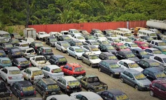 PRF realiza leilões de veículos na Bahia