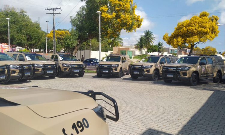 Governo do Estado entrega 62 viaturas para as forças de segurança