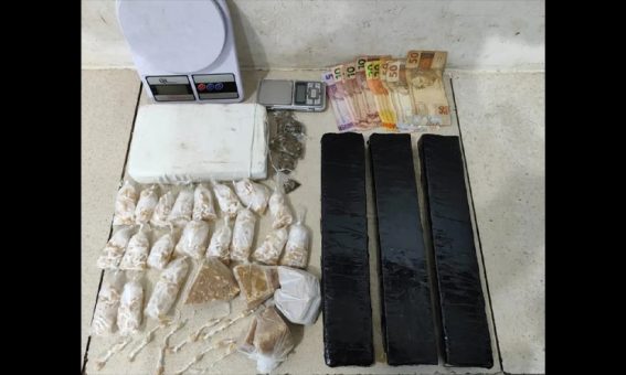 Policial militar é preso após ser encontrado com 4 kg de drogas no Sudoeste da Bahia