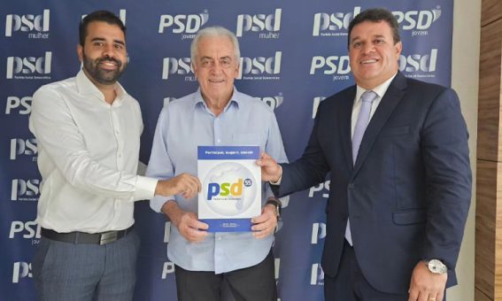 Pré-candidato a prefeito de Abaíra Dr. Wellington Barbosa oficializa filiação ao PSD