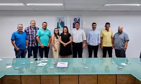 Marquinho Viana se reúne com prefeitos em audiência estratégica com a Secretária da Educação Estadual