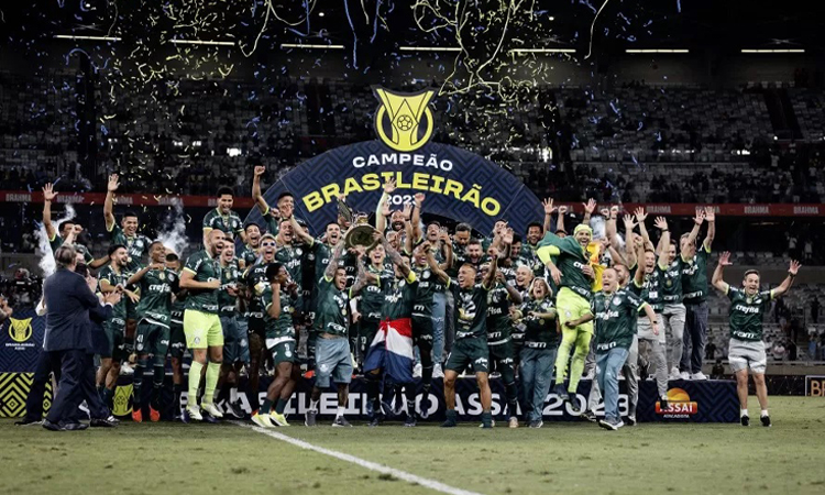 Palmeiras é campeão do Brasileirão 2023 - Jornal O Paraná