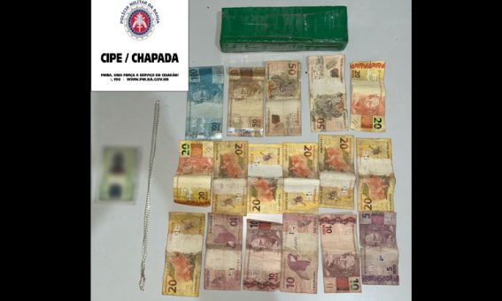 Operação Policial na Chapada Diamantina resulta na apreensão de drogas e dinheiro
