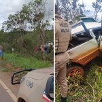 Motorista fica preso às ferragens após capotamento entre Ibicoara e o distrito de Cascavel