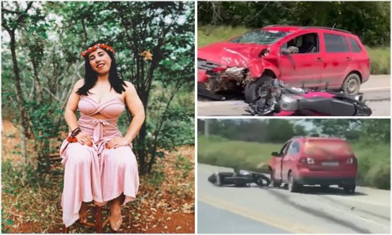 Professora morre após colisão entre moto e carro na região da Chapada Diamantina