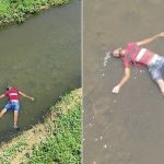 Homem dorme às margens do rio na Chapada Diamantina e é confundido com morto