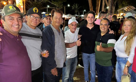 Vice-prefeito de Iramaia, Toninho Caires, prestigia a 23ª expomaracás em Maracás