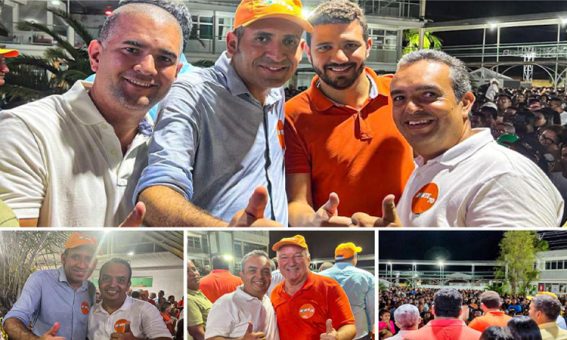 Toninho Caires, pré-candidato a prefeito, fortalece alianças em evento político em Itaberaba