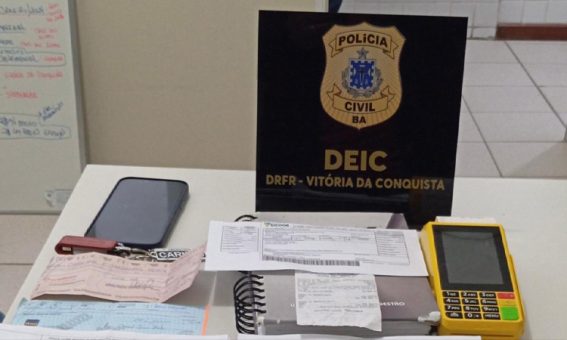 Polícia Civil cumpre mandado contra suspeito de furtar R$ 400 mil em Vitória da Conquista