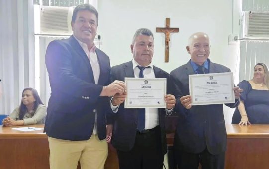 Prefeito eleito Wilson do Café e vice Walter são diplomados em Barra da Estiva